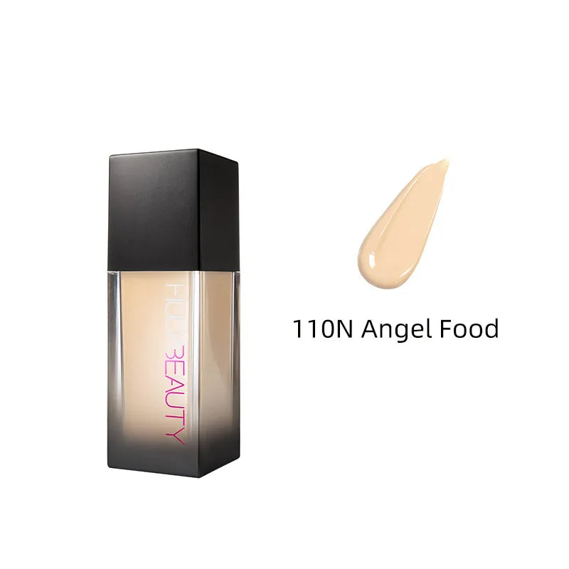 34ml Flawless Liquid Foundation Matte Concealer Nourishing Long-Lasting Facial Makeup Concealed Pores Fine Breathable Cosmetics