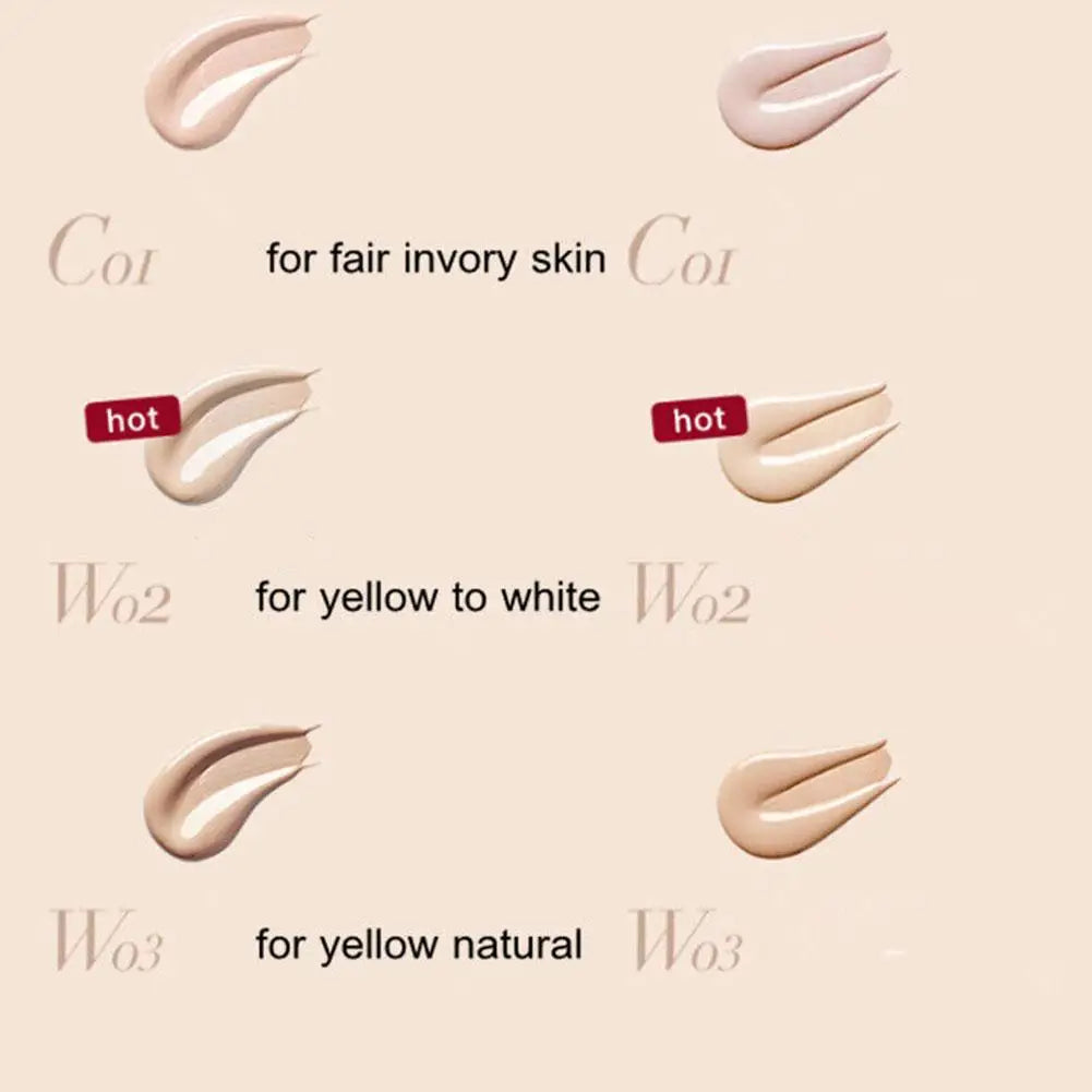 UODO Liquid Foundation Concealer Long-lasting BB Cream Waterproof Pore-minimizing Lasting Bright Dry To Oily Skin Care 30ml