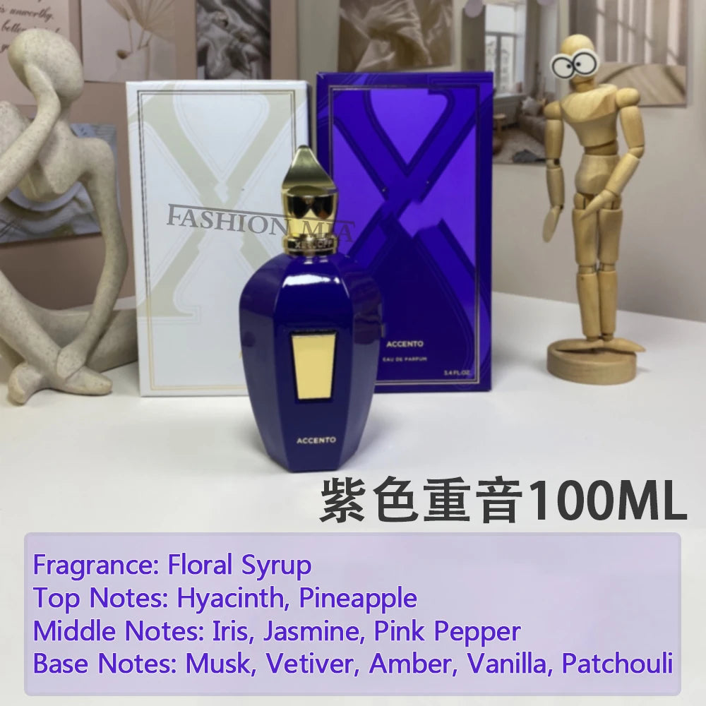 100ml Brand Pure Grass Yellow Coro Black Opera Purple Soprano Women Men Perfume Fragrance Spray Lasting Time Scent