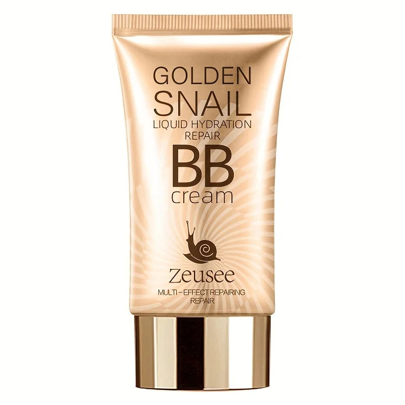 Golden Snail Hyaluronic Acid BB Cream Moisturizing Face Makeup Foundation Medium Coverage for All Skin Tones