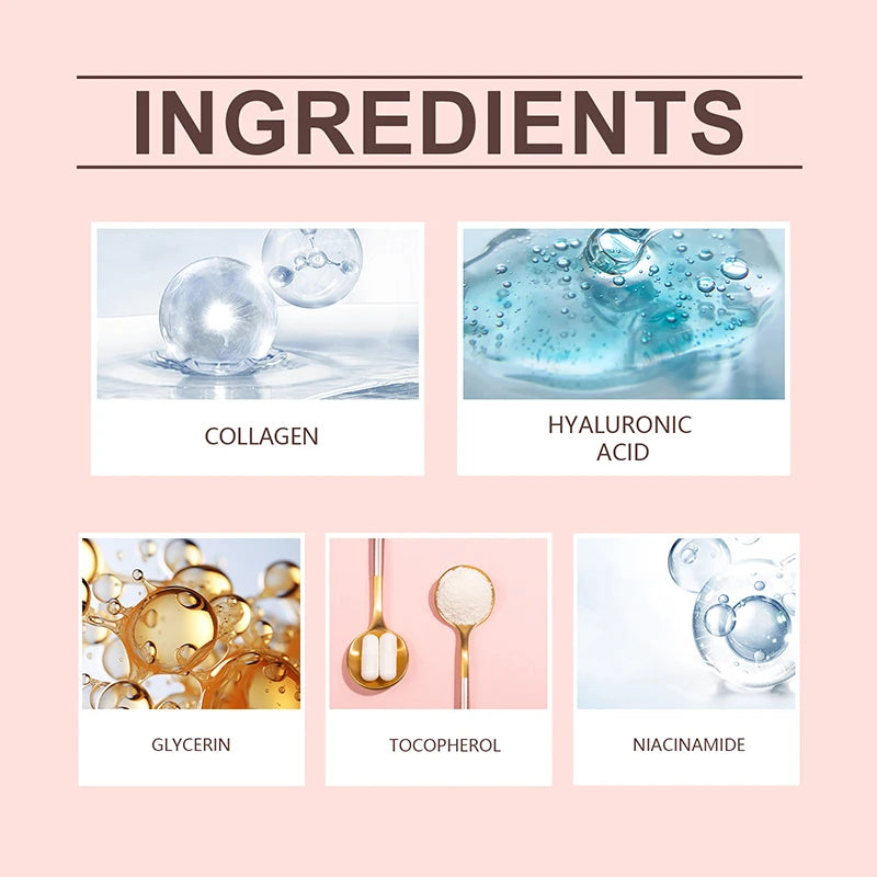 Collagen Wrinkle Removal Multi Bounce Balm Stick New Anti-Aging Firming Lift Brighten Facial Dull Skin Moisturizer Cosmetics