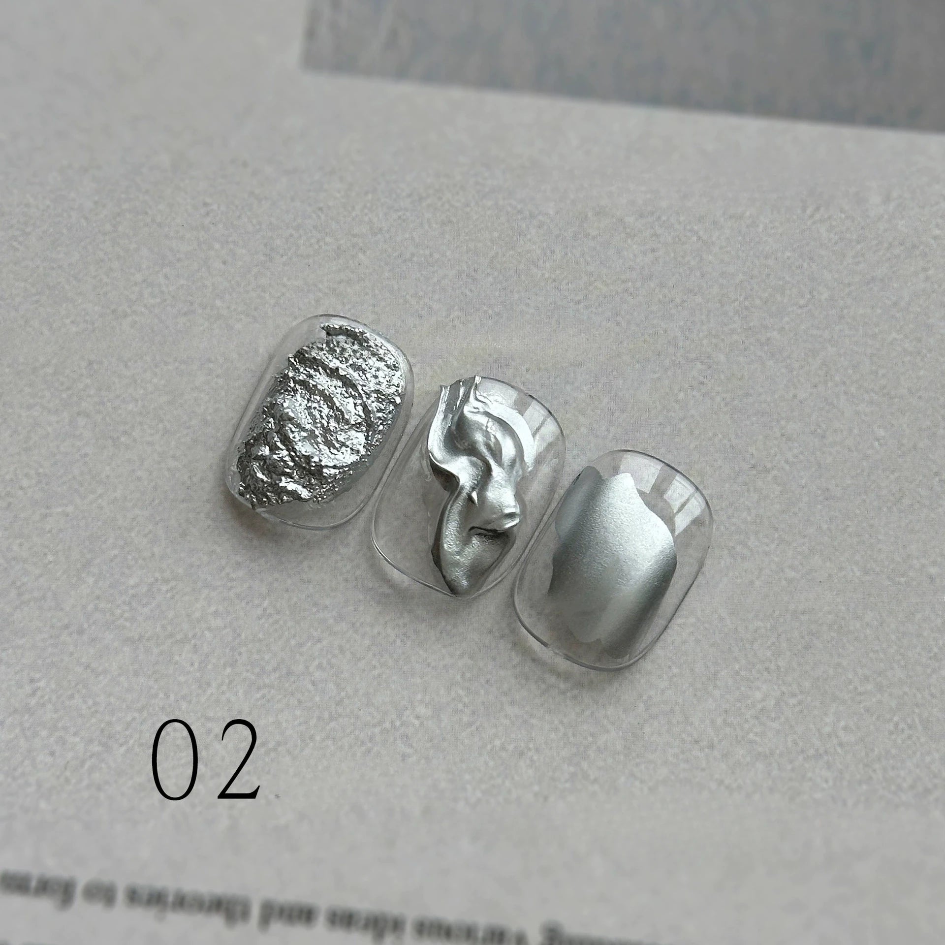 Metallic Blooming Gel Nail Polish Watercolor Ink Nail Painting Gel Lacquer Gold Silver Powder Blossom Nail Art Gel Varnish Glue