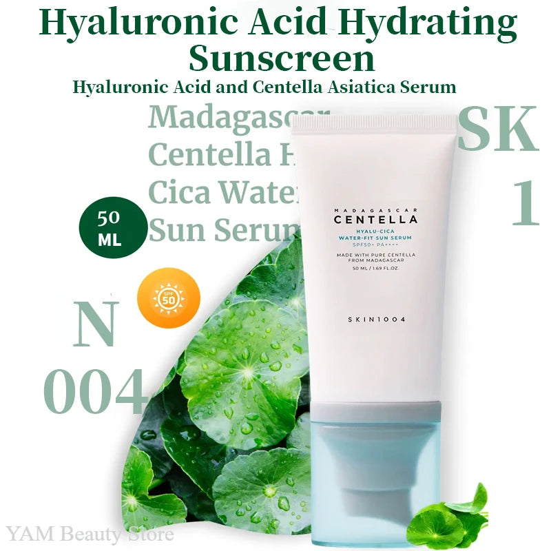 Korean Centella Hyalu-CICA Water-fit Serum Sunscreen Spf 50 Facial Sunscreen Cream for Sensitive Skin Original Skincare Products