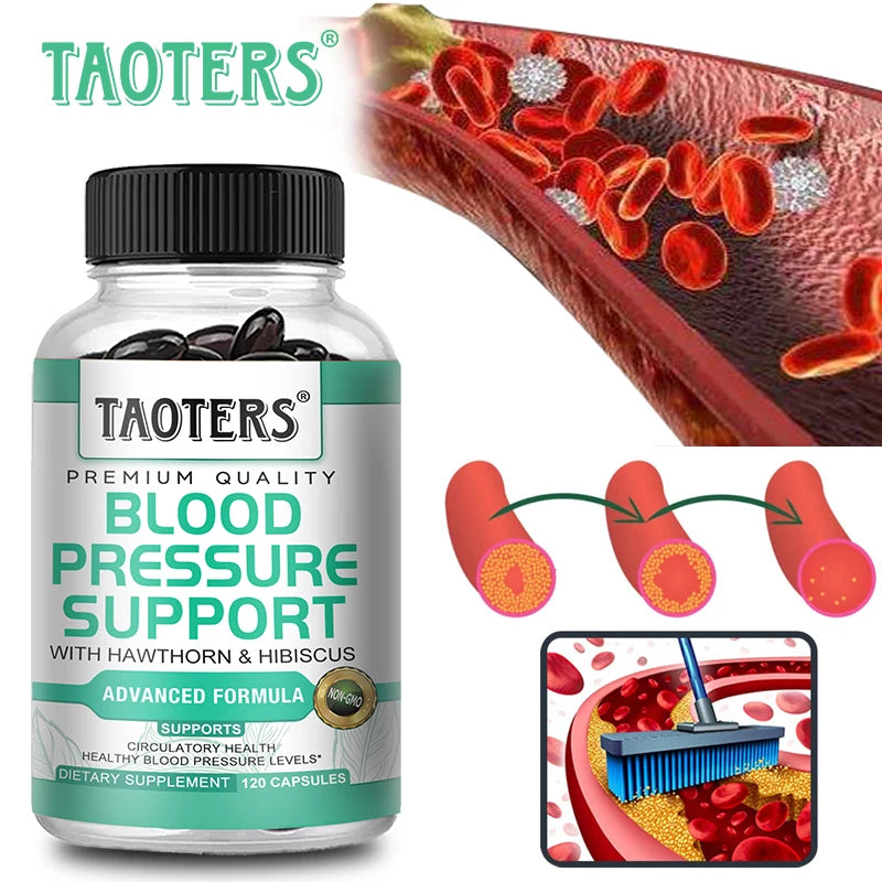 Premium blood pressure supplement for cardiovascular and heart health