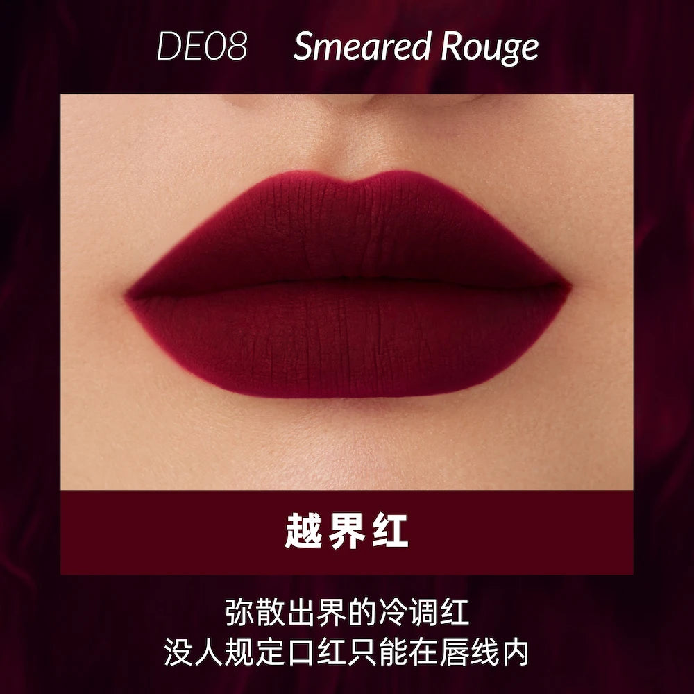 Kaleidos Lipstick Lip Cream Matte Velvet Nude Colours Lip Mud Waterproof Lip Gloss Long Lasting Lip Stain