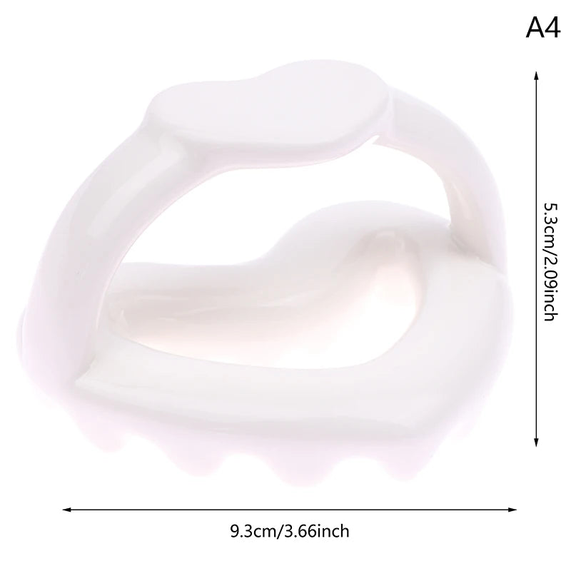 1Pcs Gua Sha Tools Face Massagers Facial SPA Massage Tool For Face Lift Ceramic Gua Sha Scraper Board Slimmer Skin Tightening