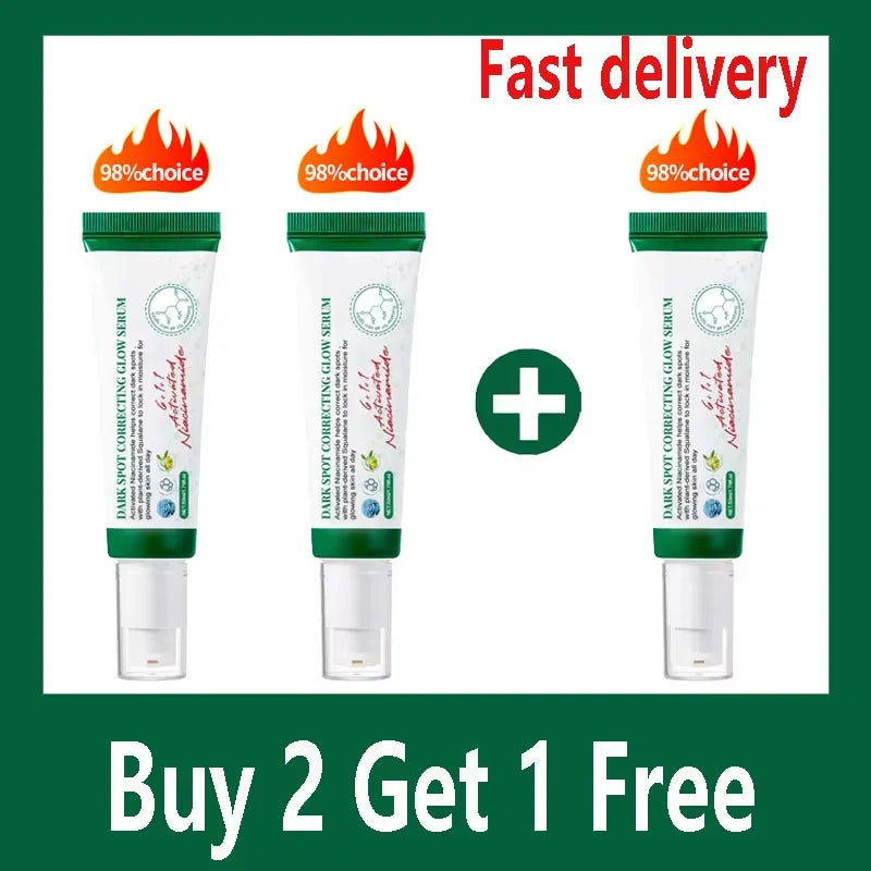 50ml Dark Spot Correcting Glow Serum Effectively Improves Dull Face Moisturizing Whitening Brighten Gently Soothe Serum