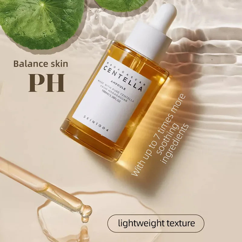 Korean Skin1004 Centella Ampoule Toner Cleanser Face Serum Cleaning Oil and Moisturizer Cream Skincare Kit Original Products Set