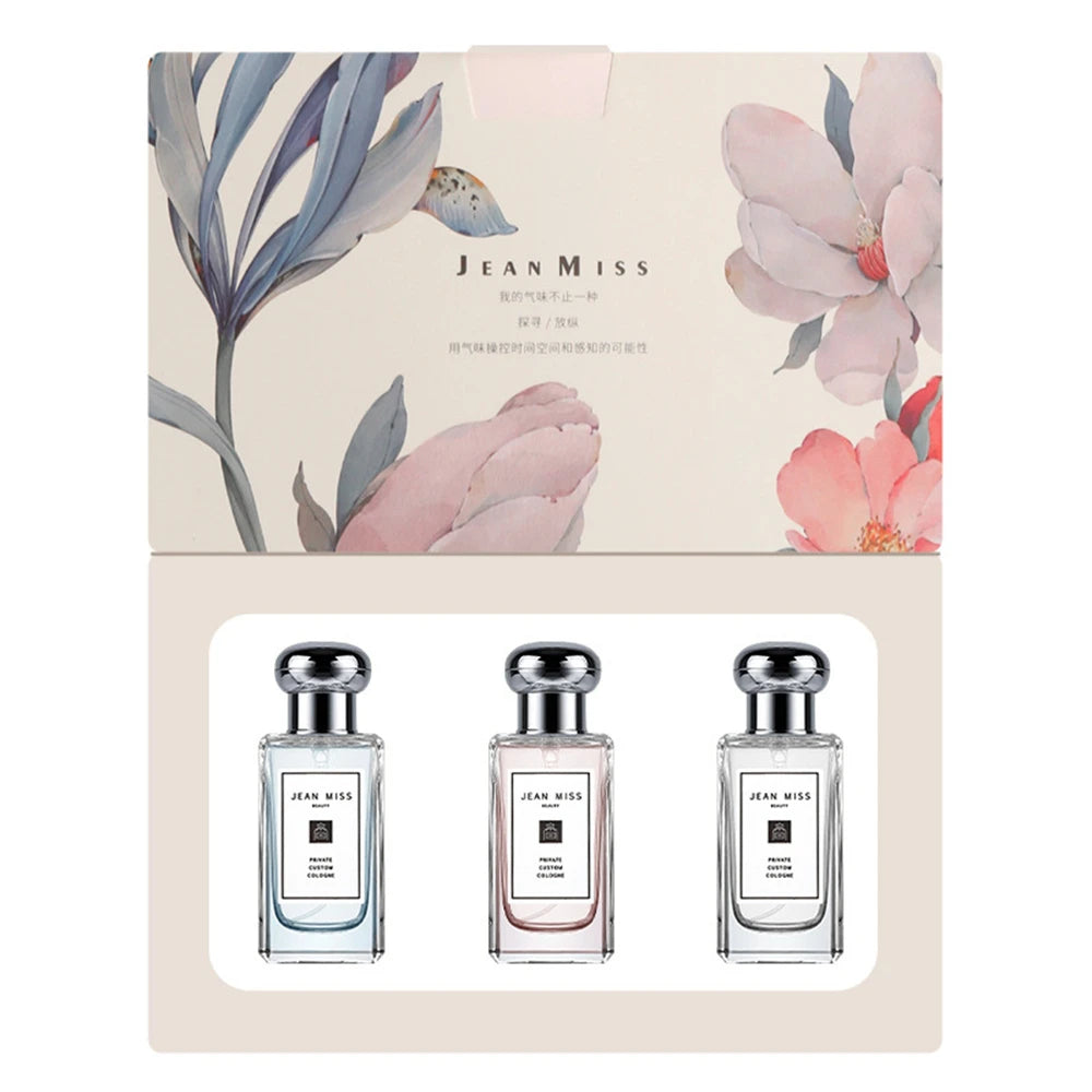 High Quality Perfume Women Gift Box 90ml 3pcs Set Pheromone Perfumes De Mujer Originales Floral Scent Lasting Fragrances Perfumy