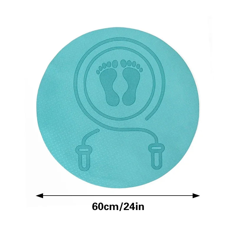 Anti-slip Yoga Mat Home Gym Jump Rope Fat Loss Set