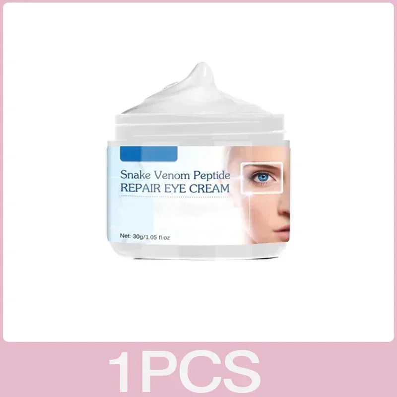 Snake Venom Peptide Eye Cream Moisturizes Tightens Eye Bags Anti Wrinkle Stays Up Late To Repair Dark Circles Lighten Fine Lines