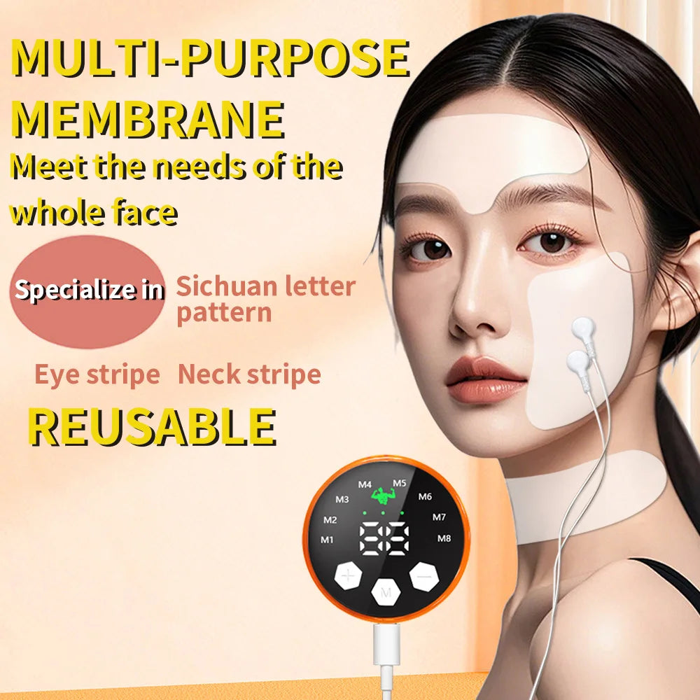 EMS Facial Massager Eye Face Lift Skin Tightening Anti-Wrinkle V-Shaped