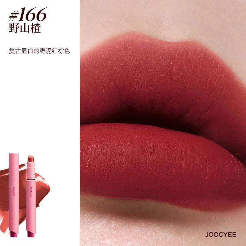 Joochee Cosmetics Pink Mist Lipstick Pen Lipstick Matte Mist Flour Brown Autumn Winter Long-lasting Easy To Wear Beauty Makeup