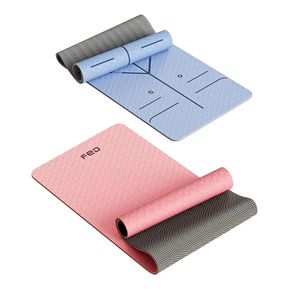Wide Thickened TPE Yoga Mat for Women
