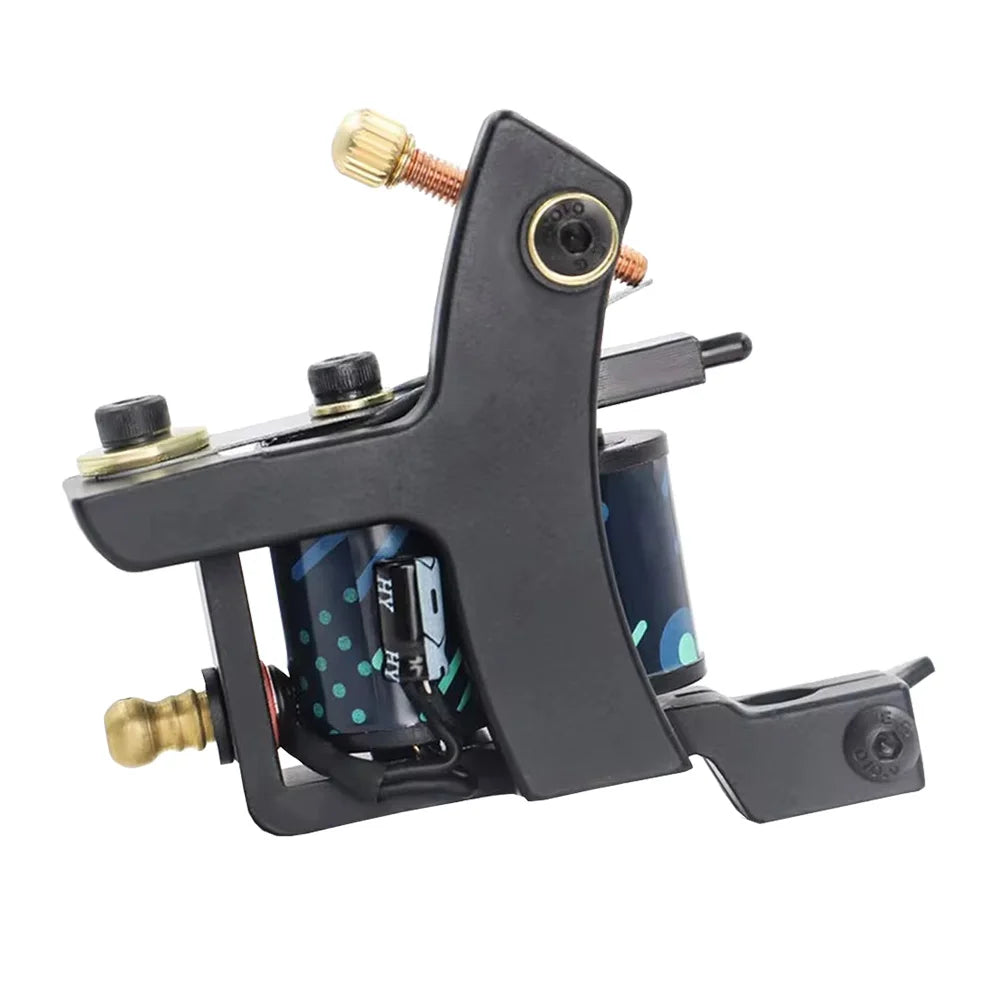 Complete Coil Tattoo Machine Kit With Tattoo Power Supply Tattoo Machine Gun Set for Tattoo Beginner Set Permanent Makeup Tools