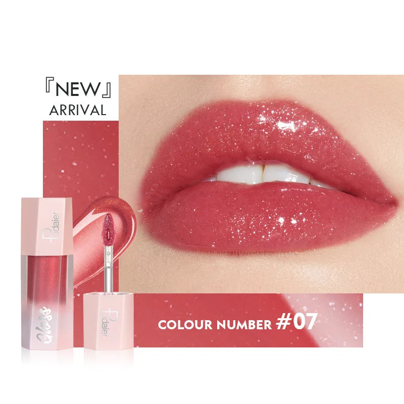 8 Color Moisturizing Lip Gloss Long Lasting Non-stick Cup Liquid Lipstick Waterproof Non-fading Matte Lip Makeup Cosmetic.