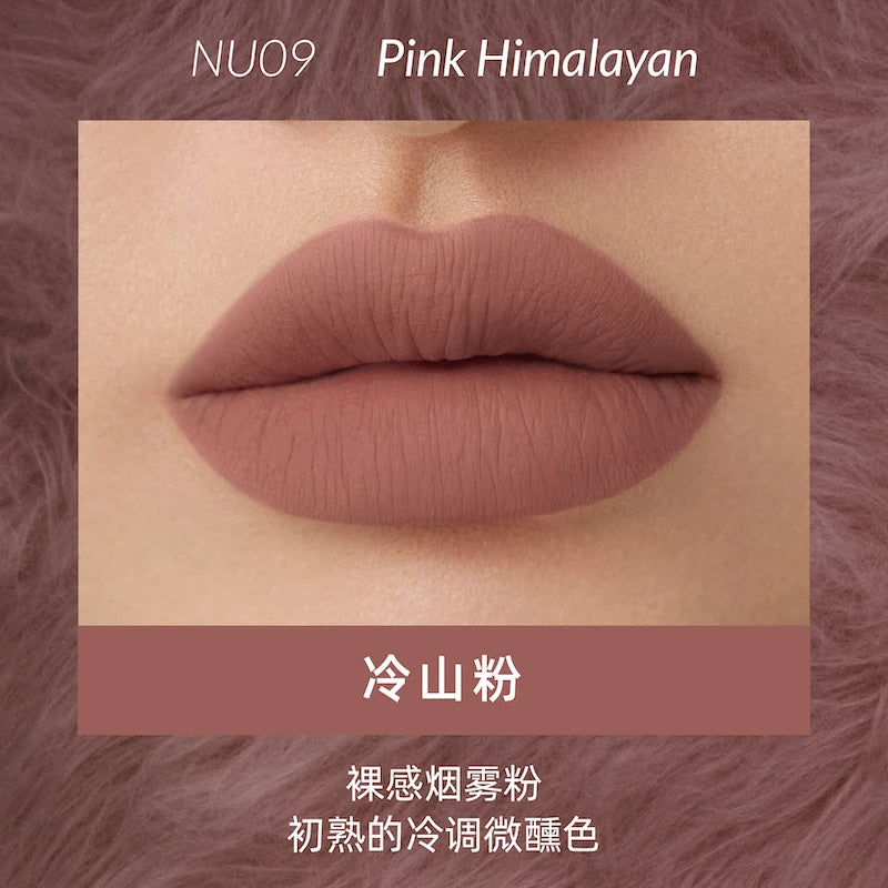 Kaleidos Lipstick Lip Cream Matte Velvet Nude Colours Lip Mud Waterproof Lip Gloss Long Lasting Lip Stain