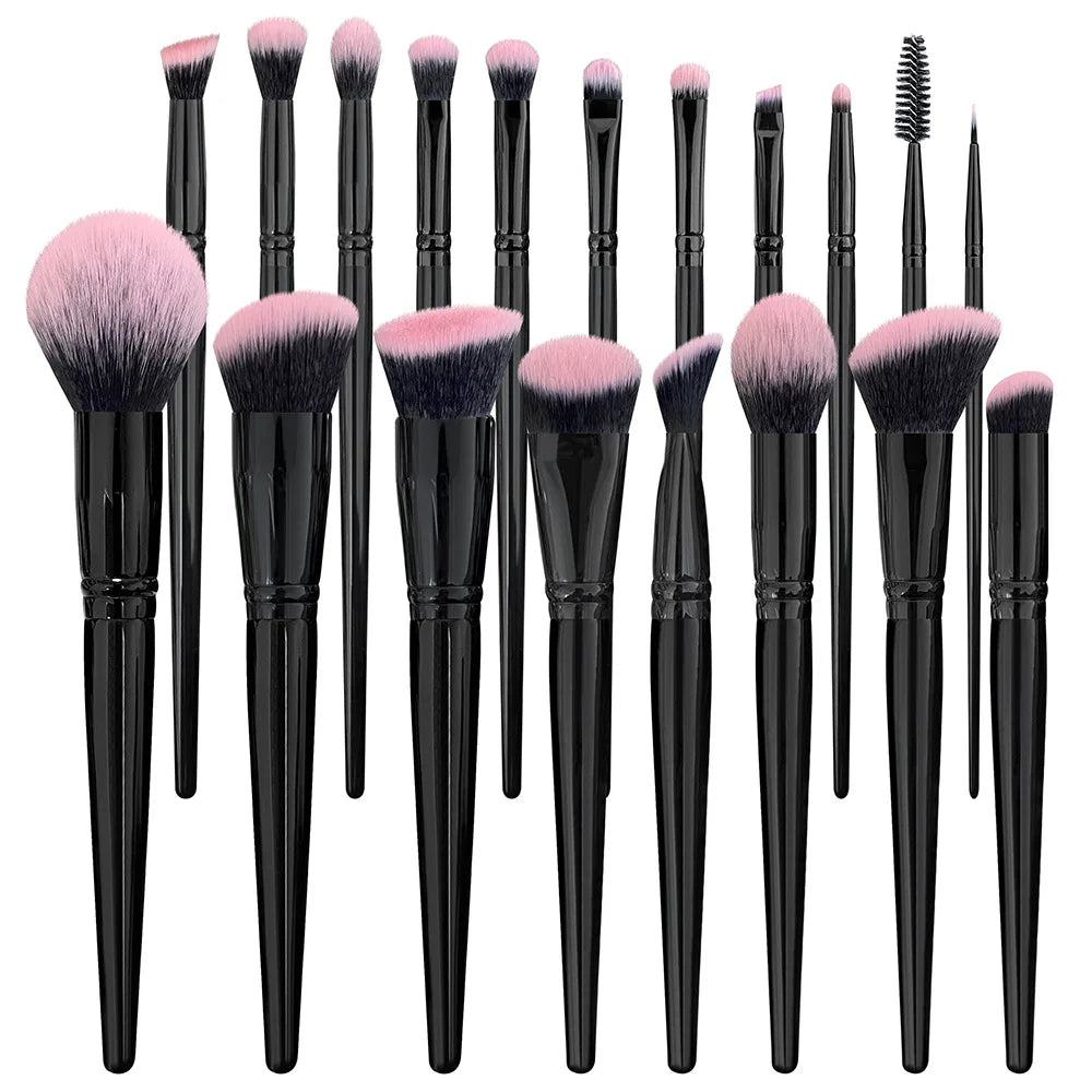 [Biyouyi New Products] 18 makeup brushes set brush ink series loose powder brush eyeshadow brush spot wholesale