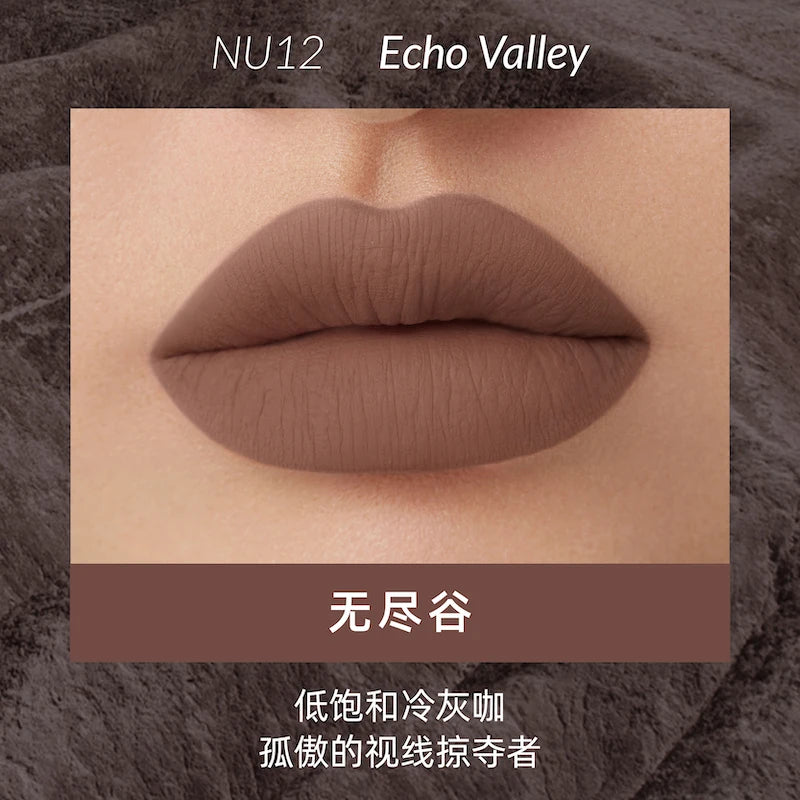 Kaleidos Lipstick Lip Cream Matte Velvet Nude Colours Lip Mud Waterproof Lip Gloss Long Lasting Lip Stain