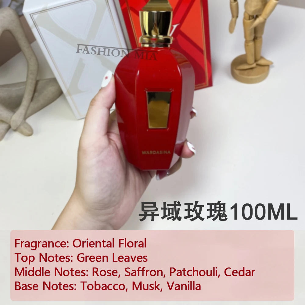 100ml Brand Pure Grass Yellow Coro Black Opera Purple Soprano Women Men Perfume Fragrance Spray Lasting Time Scent