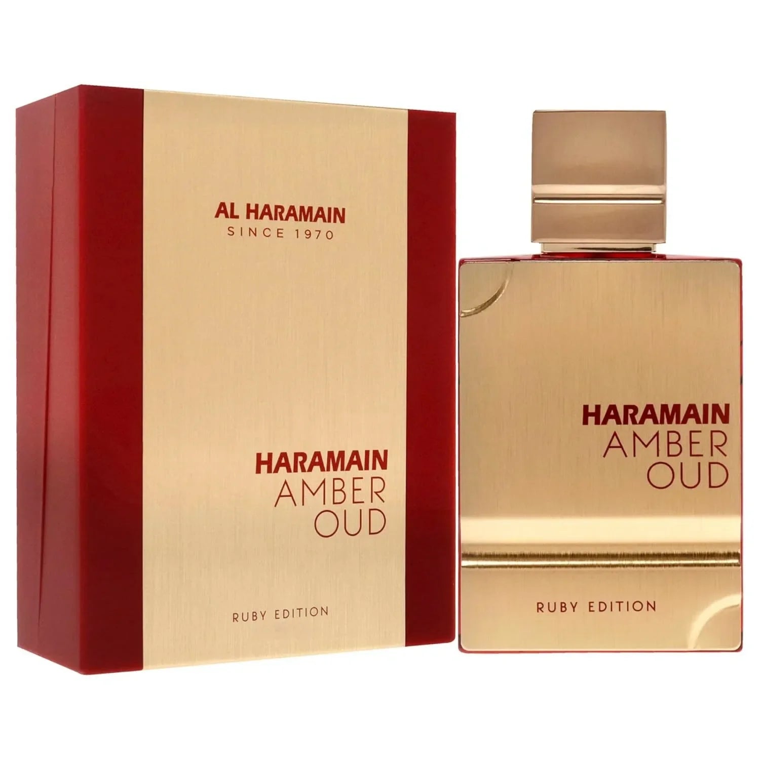 60ML Luxury Arabic AL Haramain Amber Oud Perfume Eau de Parfum Men Women Perfume from Dubai Fragrance