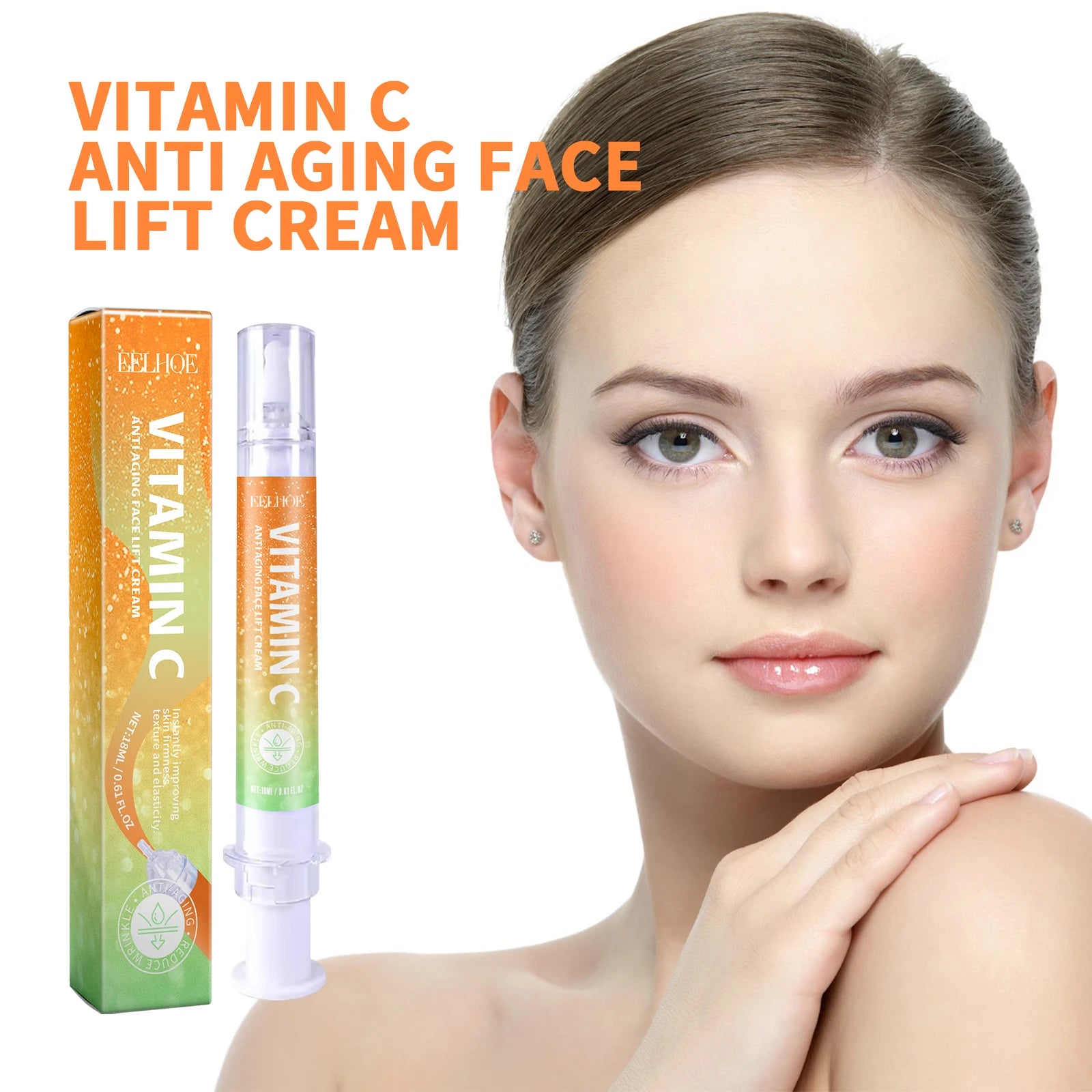 Vitamin C Facial Cream Repairing, Moisturizing  Firming Facial Cream Natural and Additive-free Moisturizing Facial Care Products