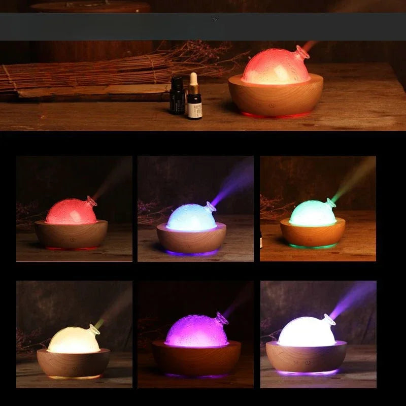 Essential Oil Diffuser Waterless Nebulizing Aromatherapy