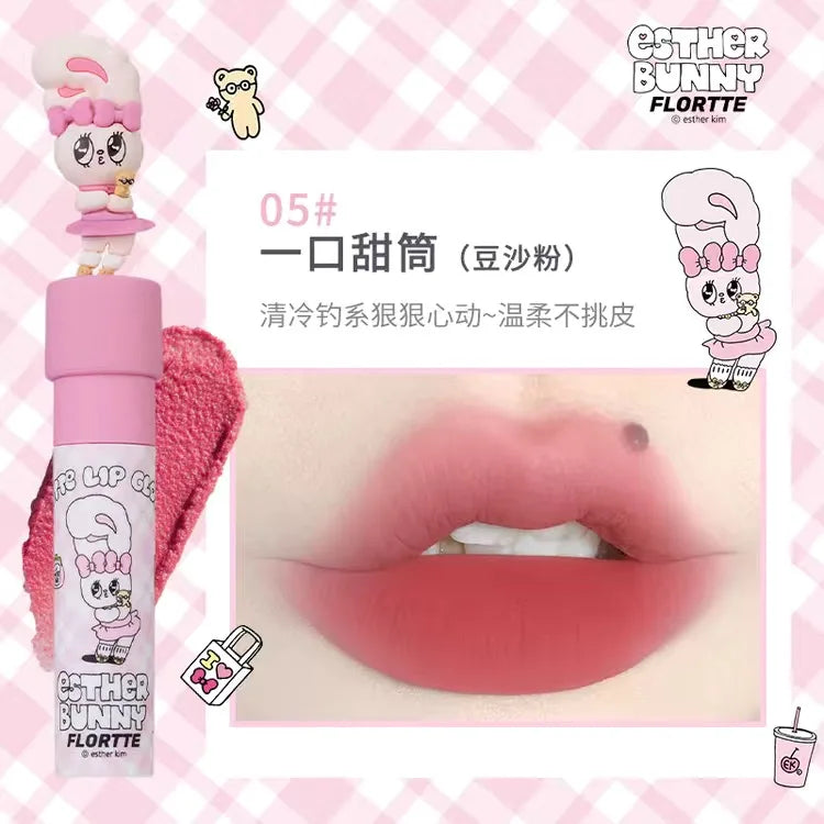FLORTTE&MIKKO Mirror Lip Glaze Waterproof Translucent Lipstick Korean Makeup Lipgloss Lip Plumper Gloss, Moisturizing Lip Oil