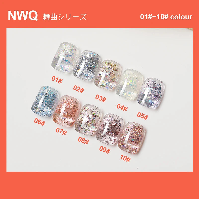 AS Nail Gel Polish Set 210 Colors Choose 10 Pieces Kit Another Sexy Nail Vernis Varnish Gift Uv Gel