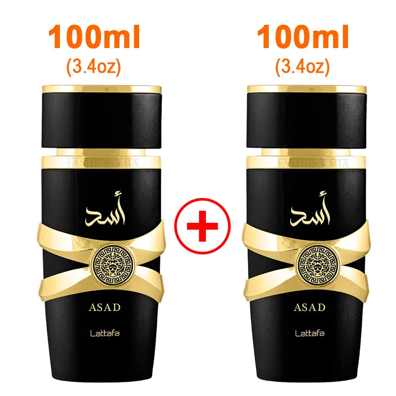 2 Box 3.4oz (100ml) Original Men's Yara Perfume Lasting Fragrance Originals Gift Set Moi Tous Asad Candy Women Arabic perfume