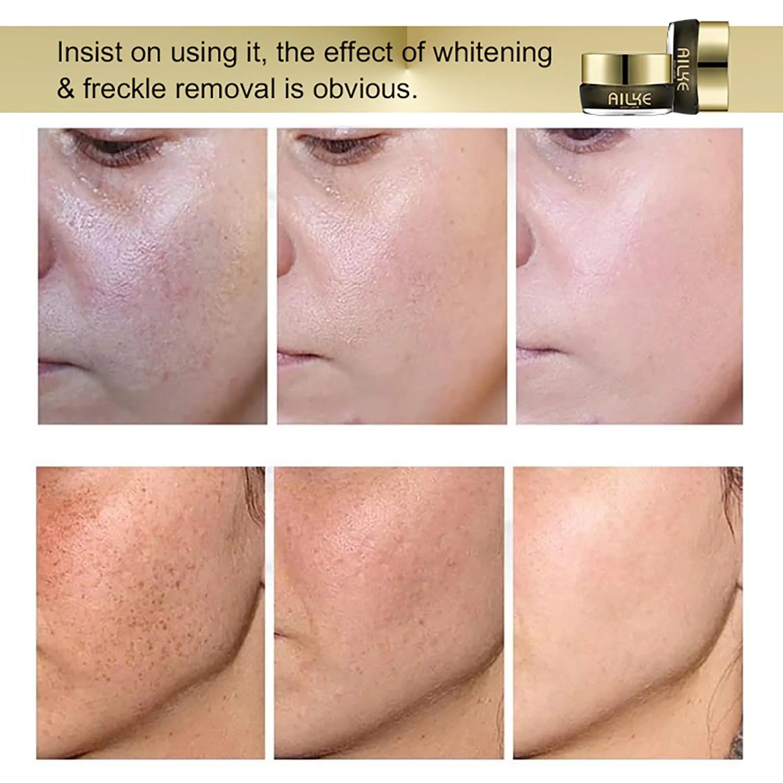 AILKE Rose Facial Cleanser Women Whitening Moisturizing Cleaning Cleaner Organic Anti-Wrinkle, Exfoliate, Oil Control Face Care