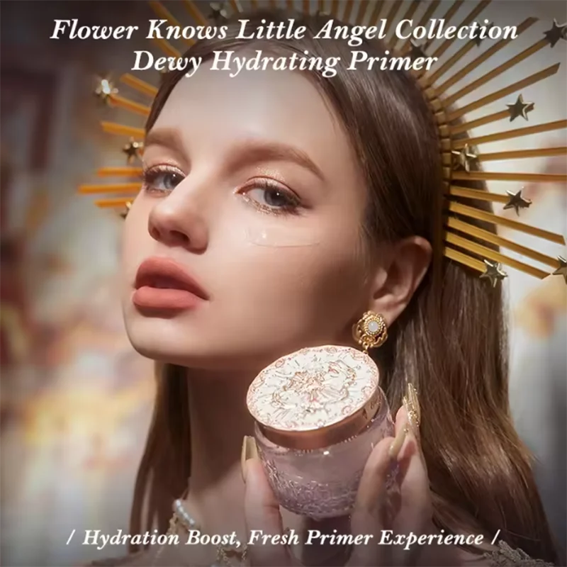 Flower Know Makeup Set Little Angel Collection Make Up Gift Box Eye Shadow Blush Matte Lipstick Highlighter Full Kit All In One