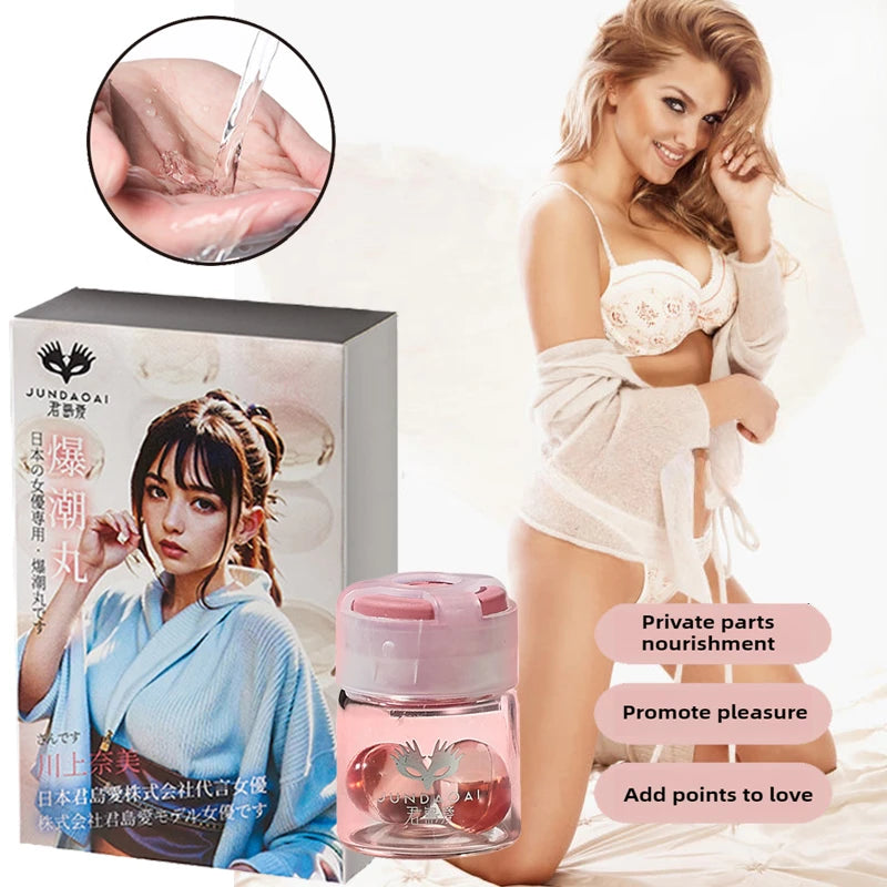 10 capsules women's private parts care orgasm pills tightening gel for women's