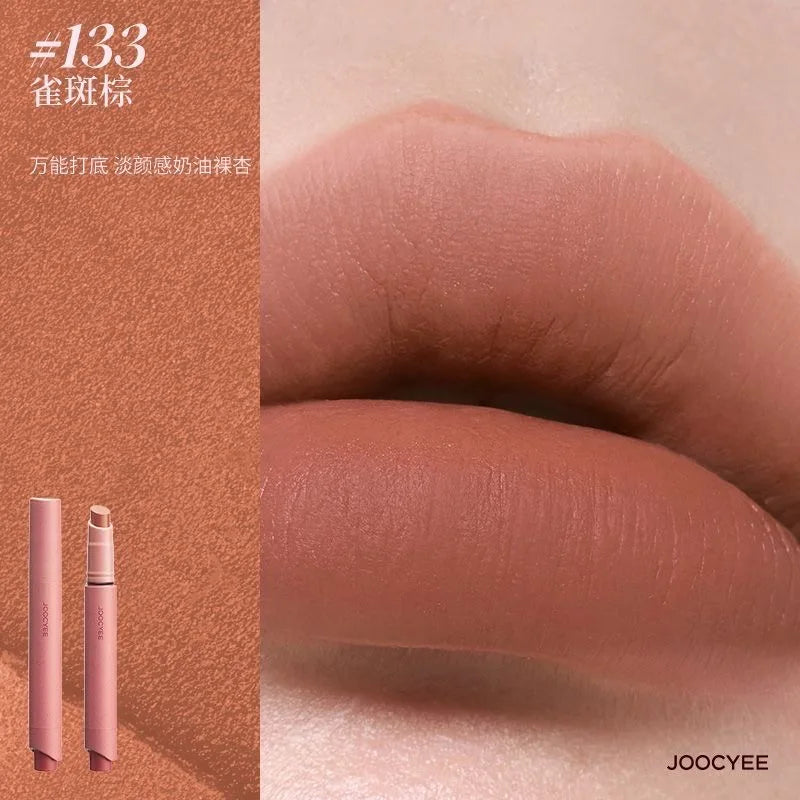 Joocyee Powder Mist Lipstick Pen Lipstick Velvet  Matte Lipstick Long Lasting Waterproof Makeup Lipgloss Sexy Plumper Lip Mud