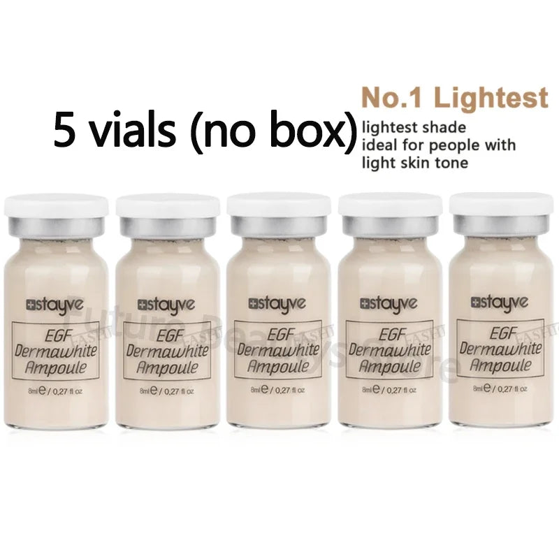 Korea Stayve 8ml BB Cream Glow Ampoule Kit Hyaluronic Moisturizing Foundation Cream For Men and Women Beauty Skin Care