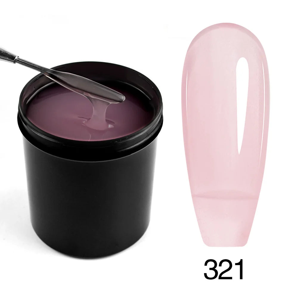 225g Venalisa Camouflage Refillment Gel Soak Off UV LED Builder Extension Jelly Gel Fast Construction Building Nail Gel Polish