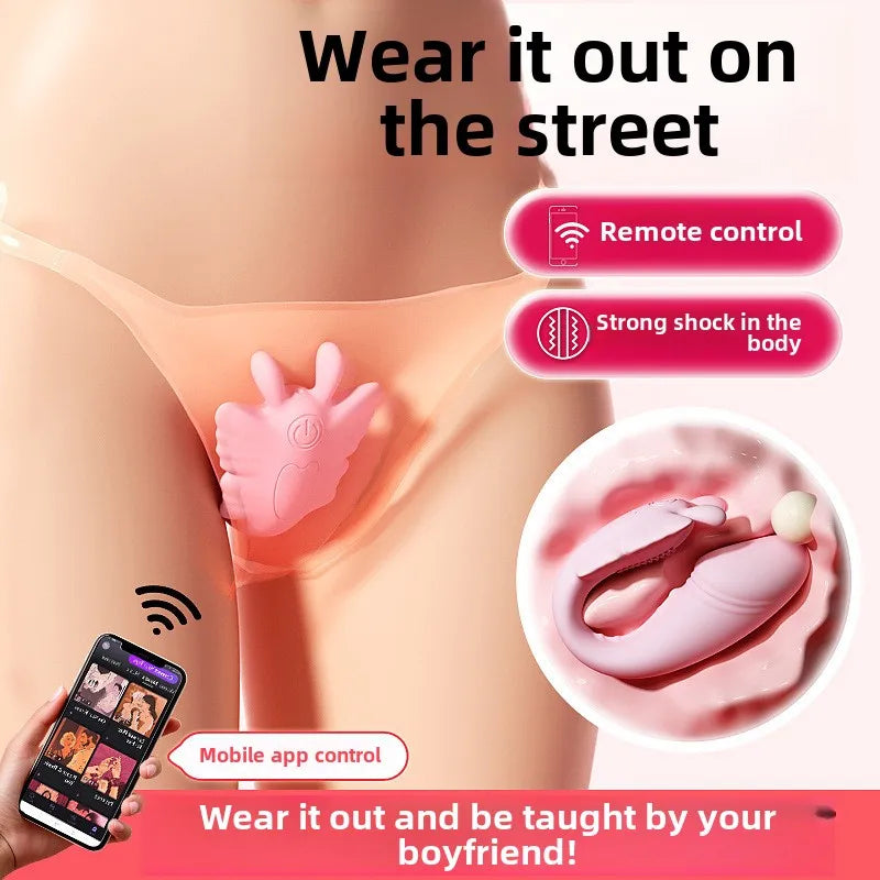 Butterfly Female Sex Bounce Egg Girl Clitoris Massage