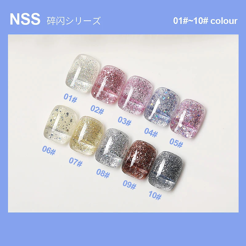 AS Nail Gel Polish Set 210 Colors Choose 10 Pieces Kit Another Sexy Nail Vernis Varnish Gift Uv Gel