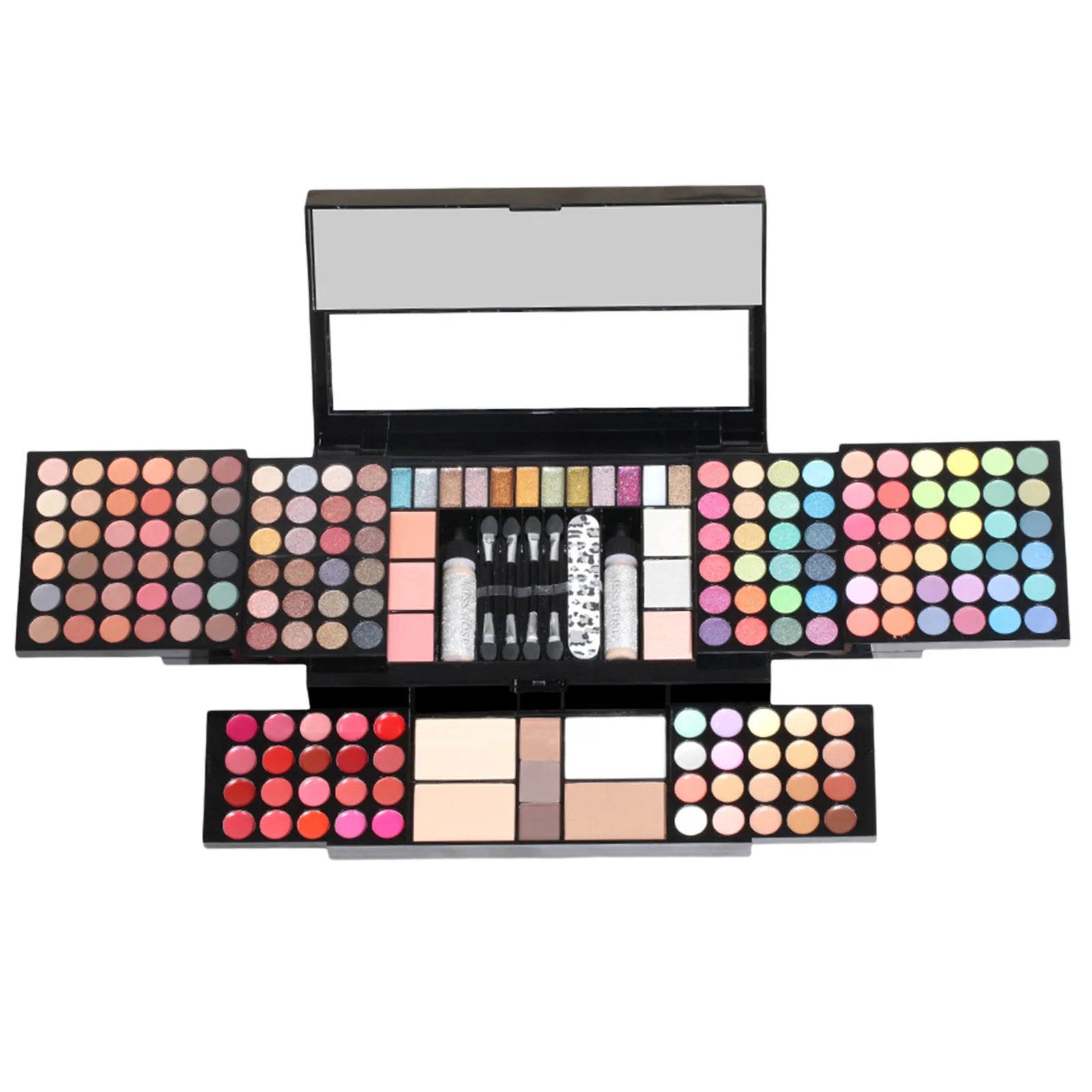 Makeup Starter Kit Professional Make Up Sets With Transparent Case Holiday Beauty Gift Set Starter Cosmetics Full Kits For Women