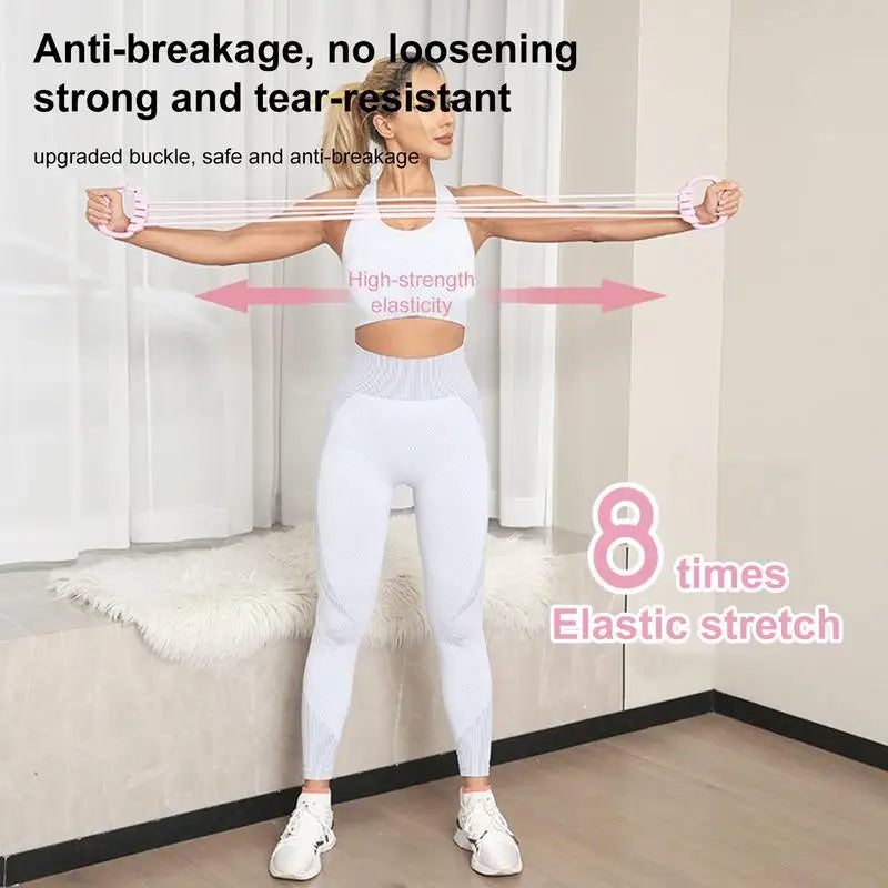 Pedal Puller Resistance Rope Elastic Fitness Resistance Band