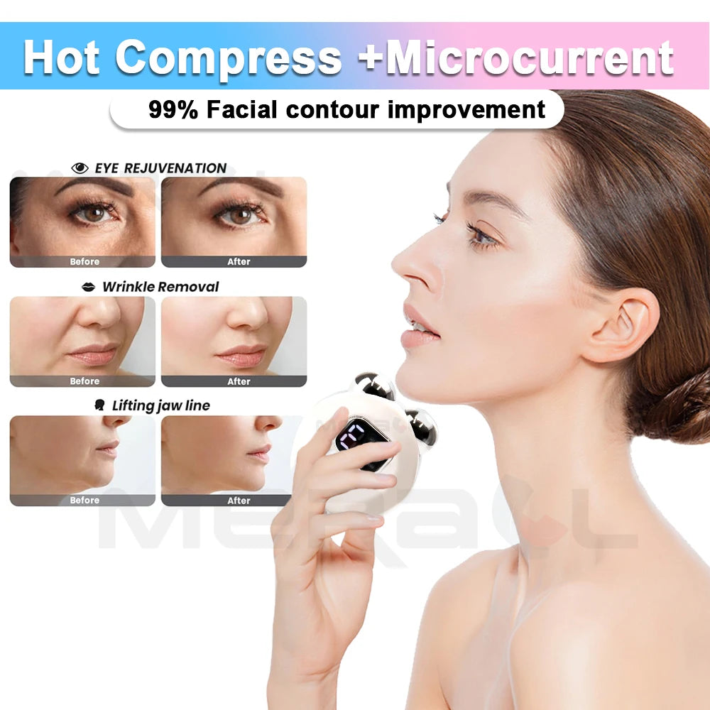 Face Lifting Device EMS Face Massager Skin Tightening