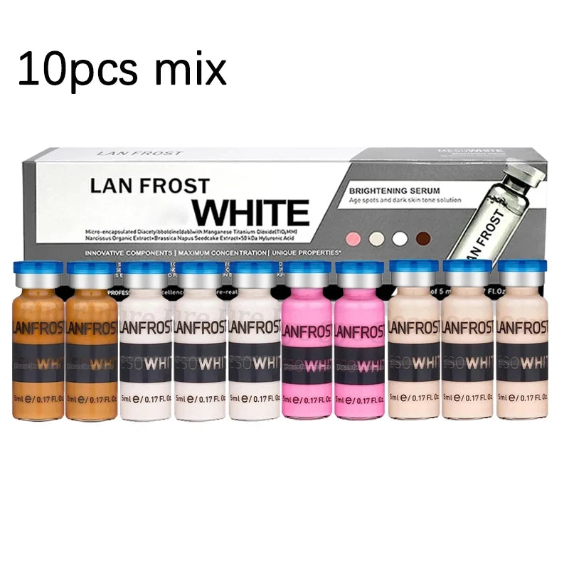 10pcs Facial BB Cream Glow Skin Rejuvenation Serum Kit Multi-effective Foundation Serum Niacinamide Niacinamide Skin Care