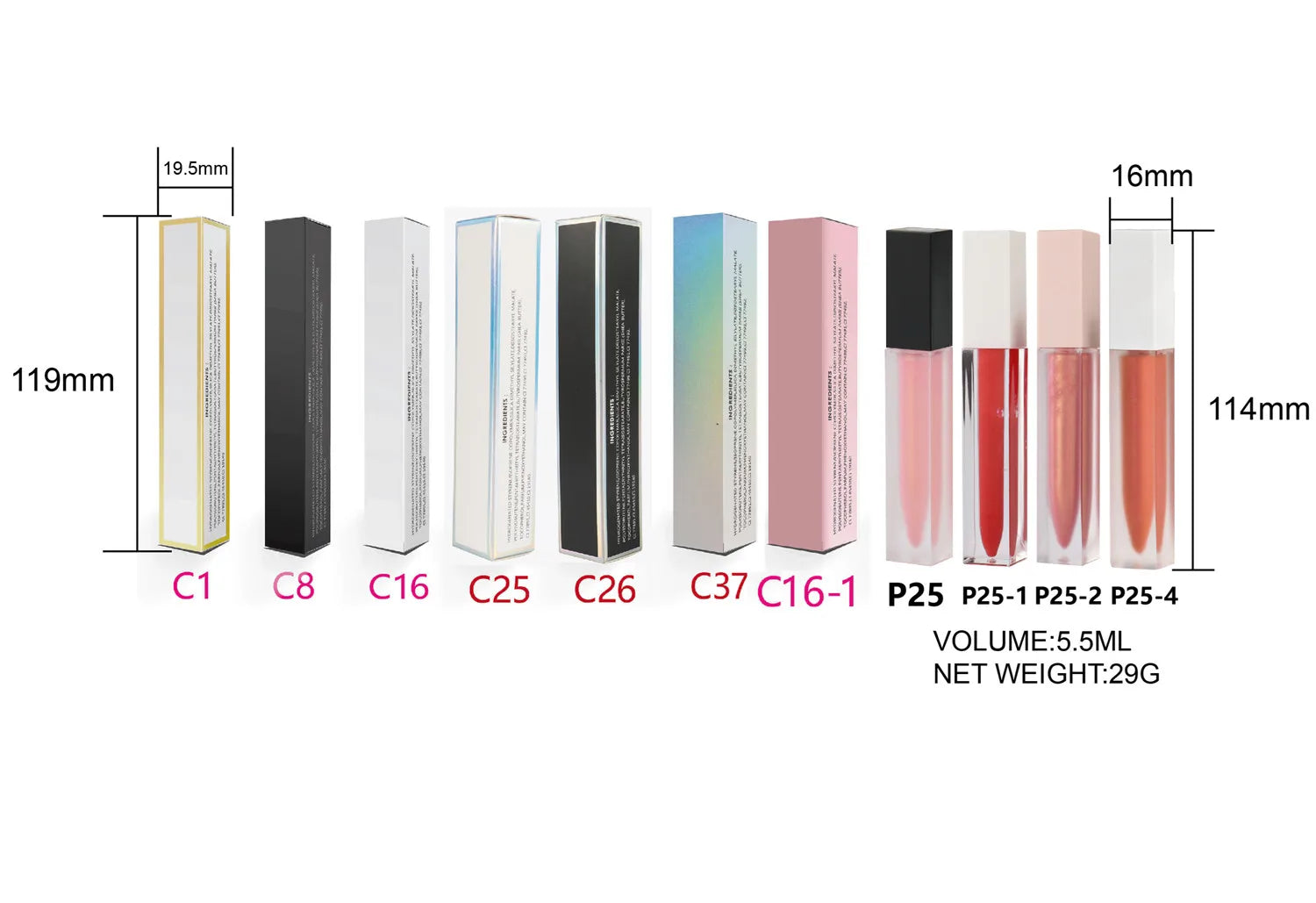 Liquid Lipstick Waterproof Long Lasting Private Label Lipsticks