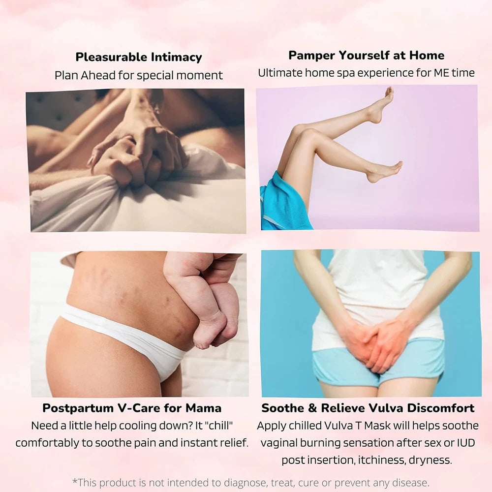 Bikini Area Treatment Vajacial Mask for Soothing and Calm