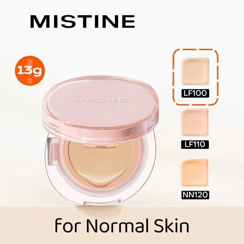 MISTINE Poreless BB CC Cushion Foundation Long lasting waterproof Oil Control Concealer 13g Original Real Makeup Cosmetics