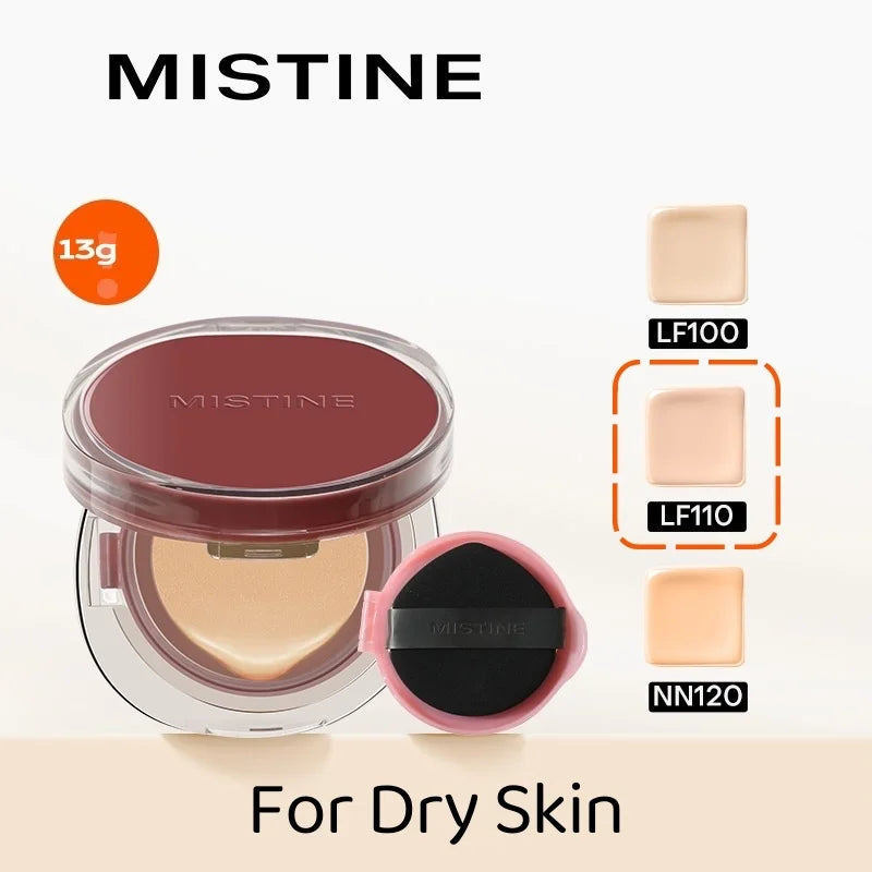 MISTINE Poreless BB CC Cushion Foundation Long lasting waterproof Oil Control Concealer 13g Original Real Makeup Cosmetics