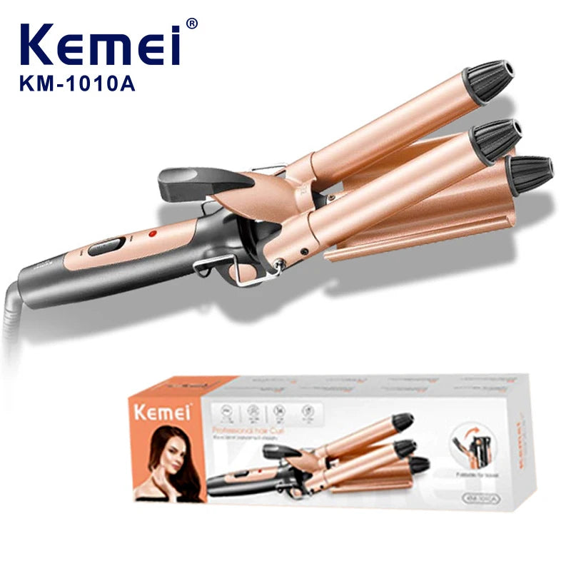 Kemei Professional Hair Curler Electric Curling Hair Curlers