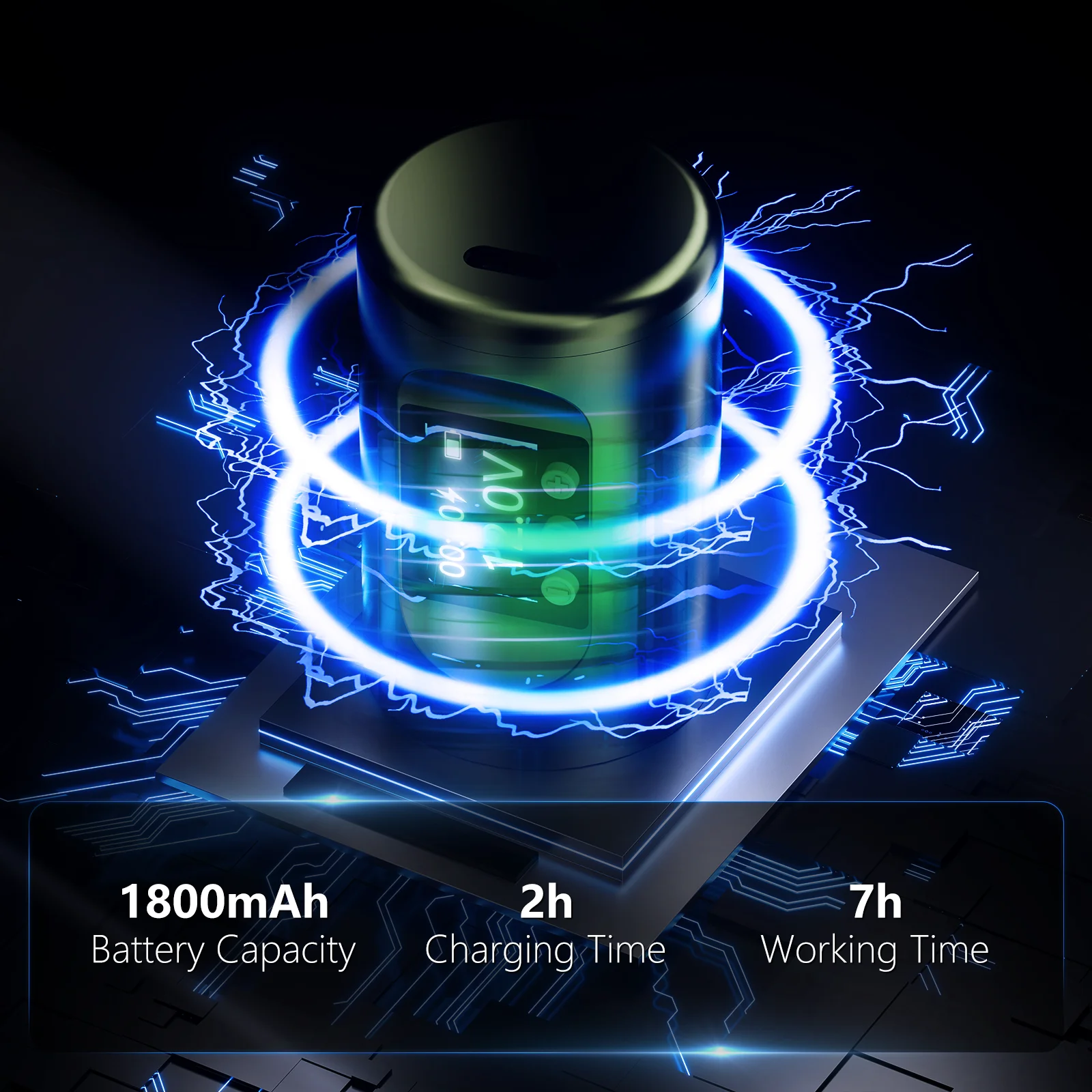 BIGWASP Wireless Tattoo Machine Pen Kit Rotary Tattoo Pen Set with 10PC Cartridge Needles for Makeup Machine Body Art Tattoo Kit