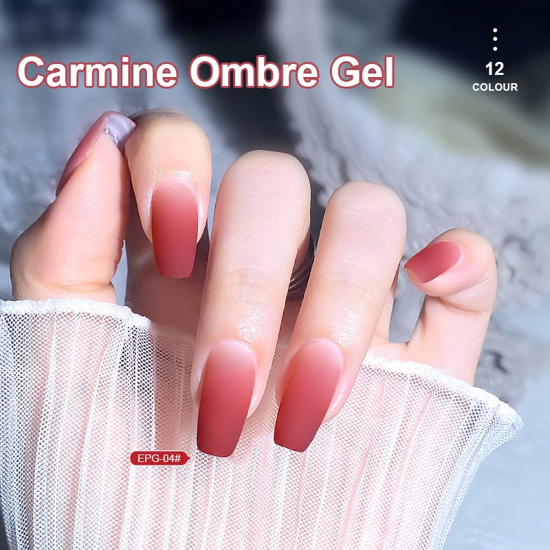 AS Ombre Gel Varnish Nails Gradient Painting Gel Polish Set gradual change Colors Long Lasting Nail Art Gel Vernis