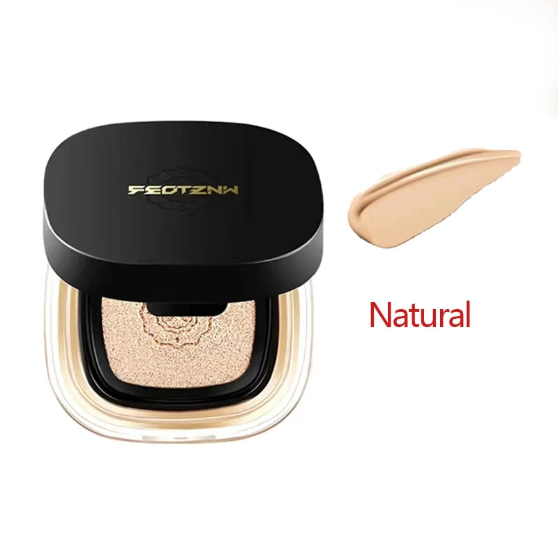 New Feotznw Soft Yarn Makeup Holding Liquid Foundation Matte Concealer Waterproof Moisturizing Air Cushion Facial Cosmetics